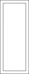 3750 Window Sash No Grid